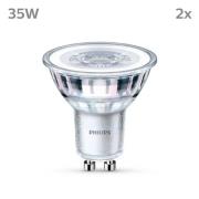 Philips LED-lamppu GU10 3,5W 275lm 840 kirkas 36° 2kpl 2kpl