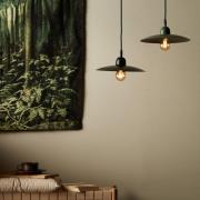 PR Home Riippuvalaisin Como, musta, Ø 28 cm, metalli, pistotulppa