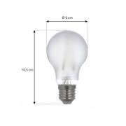 LUUMR Smart LED-lamppu matta E27 A60 7W Tuya WLAN CCT