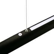 HerzBlut Arco LED-riippuvalaisin saarni tammi hiili 130cm