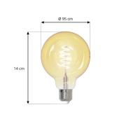 LUUMR Smart LED E27 G95 4.9W kirkas ZigBee Tuya Hue ZigBee Tuya Hue