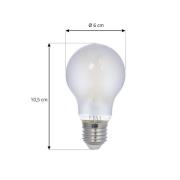 LED hehkulamppu, matta, E27, 5W, 3000K, 1060 lm