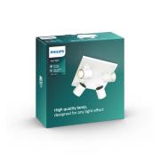 Philips myLiving Runner-spotti GU10 4-lampp valk.