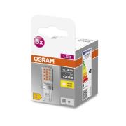 OSRAM Base PIN kaksikantainen LED-lamppu G9 4,2 W 470 lm 5 kpl