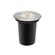 Puutarha 24 LED upotettava lattiavalaisin, musta 9 W