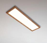 Quitani Aurinor LED-paneeli, pähkinäpuu, 125 cm