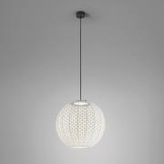 Bover Nans Sphere S/60 LED-riippuvalaisin ulkona beige