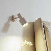 Lindby seinävalaisin Ovelia, beige, metalli, E27