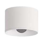 LED ulkokattovalaisin S132, Ø 8 cm, hiekanvalkoinen