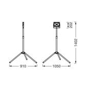 Ledvance LED-työvalo Value Tripod yhden liekin 30W