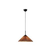 Plisado-riippuvalaisin, harmaa, laskostettu varjostin