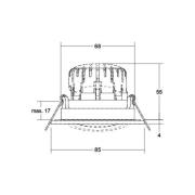 BRUMBERG BB23-uppovalo IP65 RC muunt. kulm. valk.