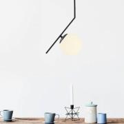 Riippuvalaisin Dolunay 143-AV, musta, yksi lasivarjostin