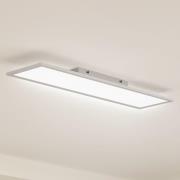 Lindby LED-paneeli Enhife, valkoinen, 80 x 20 cm, alumiinia