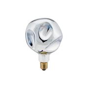 LED-lamppu Giant Ball E27 4W 918 dim hopeametalli.