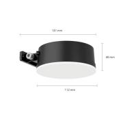 Philips LED-aurinkoseinävalaisin Vynce, Ø pää 11,2 cm