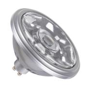 SLV LED-heijastin QPAR111 GU10 hopea 12.5W 4000K 1000 lumenia