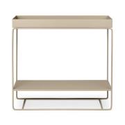 ferm LIVING Kaksikerroksinen kasvilaatikko, beige, 80 x 25 x 75 cm