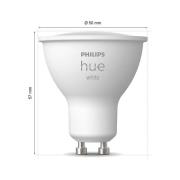 Philips Hue Valkoinen LED-heijastin GU10 4,2 W, 2 kpl sarja