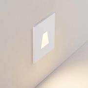 Molto Luce LED uppoasennusvalaisin Wall 68R IP44 SQ, valkoinen, alumii...