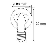 Pauleen LED-lamppu Inner Glow E27 0.2W 3V savu 2,500K