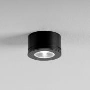 Egger LED-alasvalo Newton musta 30° 3000 K Ø 6,3 cm IP54