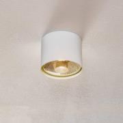 Kattospotti Bot, valkoinen, 1-lamppuinen