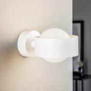 Mado seinävalaisin, teräs, valkoinen, 1-lamppuinen