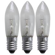 LED-vaihtolamppu E10 0,2W 2,100K 3-pack 3-pack