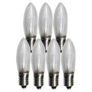 LED-vaihtolamppu E10 0.2W 2,100K 7-pack 7-pack