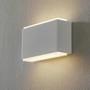 BEGA 23015 LED-seinävalaisin 3000K 18cm valkoinen 1,260lm