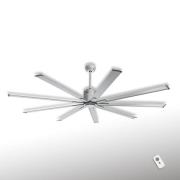 Kattotuuletin Big Smooth Eco 220 cm titaanihopea