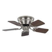 Tuuletin Classic Flat III kromi harjattu 75 cm