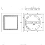 EVN ALQ -LED-paneeli valkoinen 15W 30x30 cm 4000 K