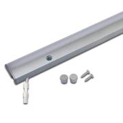 LED uppoasennusvalaisin ModuLite F, alumiini, 120 cm, 3000 K alumiini