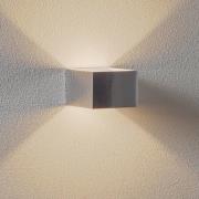 SLV LED-seinävalaisin Logs In, alumiini/valkoinen, alumiini, leveys 10...