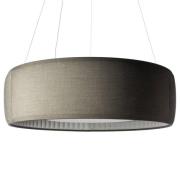 Luceplan Silenzio LED-riippuvalaisin harmaa Ø 150cm