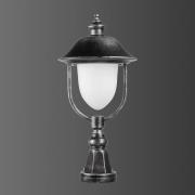 Jalustavalaisin 1156, musta/hopea