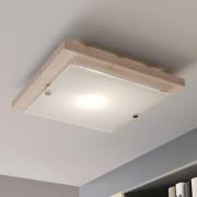 Envostar Kerio kattovalaisin, 30x30 cm, mänty luonnonväri