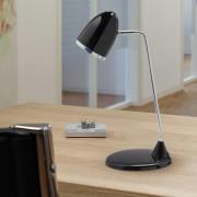 Starlet työpöytälamppu, musta, 41 cm, metalli E27