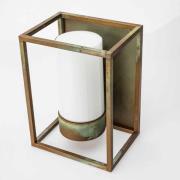 Ulkoseinävalaisin Cubic³ 3366 messinki antiikki/opali