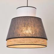 MARKET SET Singapour M riippuvalo, valkoinen/antrasiitti