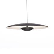 MARSET Ginger LED-riippuvalaisin triac Ø32cm wenge/valkoinen