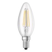 OSRAM-LED-kynttilälamppu E14 4W Classic B kirkas