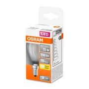 OSRAM Classic P -LED-lamppu E14 1,5W 2 700 K matta