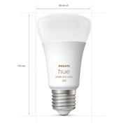 Philips Hue White&Color Ambiance LED E27 6,5W, 4 x