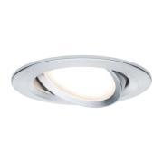 Paulmann spotti Nova Coin pyöreä, alumiini