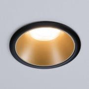 Paulmann Cole kohdevalaisin GU10, musta/kulta