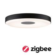 Paulmann Puric Pane -LED-kattovalo, ZigBee, musta