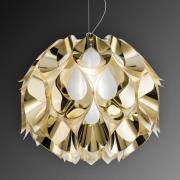 Slamp Flora -design-riippuvalaisin, kulta, 50 cm